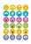 Etiket HERMA 6818 smiley glitter folie