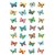 Etiket HERMA 6819 vlinder glitter folie