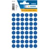 Etiket HERMA 1853 rond 13mm donkerblauw 240 stuks foto