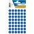Etiket HERMA 1853 rond 13mm donkerblauw 240 stuks