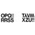 Etiquette HERMA 4188 lettres O-Z 33mm noir 16 pièces