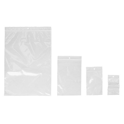 Gripzakjes IEZZY 60x80mm 50mu hersluitbaar 25 stuks