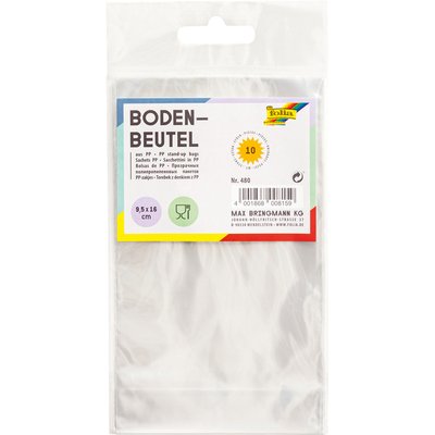 Sachet Folia 115x190mm transparent 10 pièces