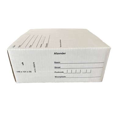 Postpakketbox IEZZY 1 146x131x56mm