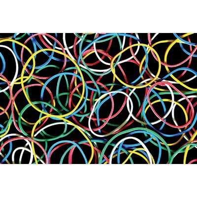 Elastiek Standard Rubber Bands 18 50gr 94 stuks assorti