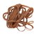 Elastique Standard 34 Rubber Bands 100x2,5mm 500g brun 800 pièces