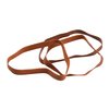 Elastiek Standard Rubber Bands 66 110x5mm 500gr 360 stuks bruin foto