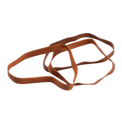 Elastiek Standard Rubber Bands 75 100x7.5mm 500gr 265 stuks bruin