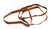 Elastiek Standard Rubber Bands 75 100x7.5mm 100gr 50 stuks bruin