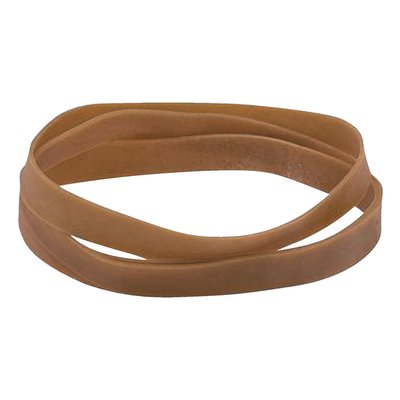 Elastique Standard 87 Rubber Bands 120x10mm 100g brun 32 pièces