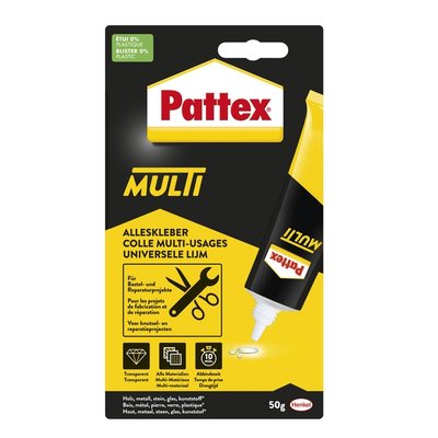 Colle multi-usages Pattex Multi tube 50g blister