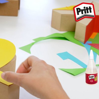 Alleslijm Pritt flacon 200gr transparant