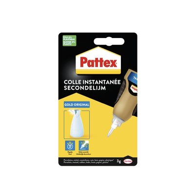 Secondelijm Pattex Gold original tube 3gram op blister