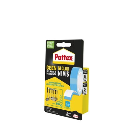 Ruban adhésif Pattex Super montage 20kg double face intérieur