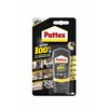 Alleslijm Pattex 100% tube 50 gram op blister foto