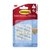 Haak Command mini inclusief bevestigingsstrip transparant 6 stuks