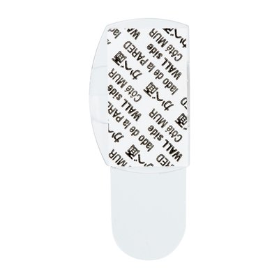Clips pour câbles Command rond avec bandes de fixation transparent 4 pièces