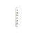 Bevestigingsstrip Command klik vast smal 5,4kg wit