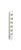 Bevestigingsstrip Command klik vast smal 5,4kg wit