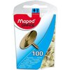 Punaises Maped messing 100 stuks foto