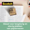 Plakband Scotch Magic 900 19mmx33m onzichtbaar mat 9 rollen foto