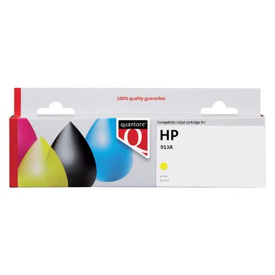Inktcartridge Quantore alternatief tbv HP F6T79AE 913A geel