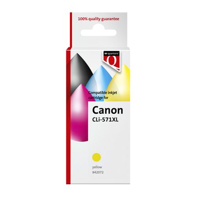 Cartouche d’encre Quantore alternative pour Canon CLI-571XL jaune