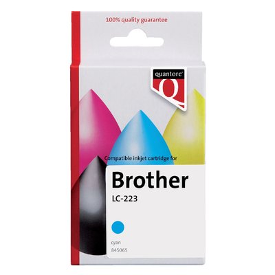 Cartouche d’encre Quantore alternative pour Brother LC-223 bleu