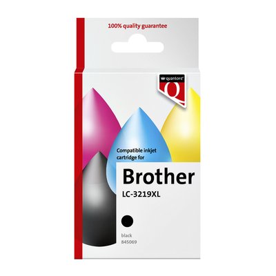 Inktcartridge Quantore alternatief tbv Brother LC-3219XL zwart