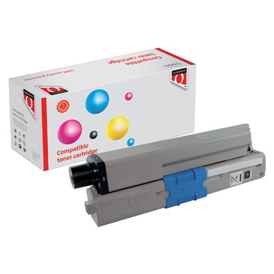 Toner Quantore alternatief tbv Oki 44469803 zwart