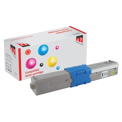 Toner Quantore alternative pour Oki 44973533 jaune