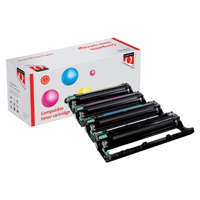 Tambour Quantore alternative pour Brother DR-241CL noir + 3 couleurs