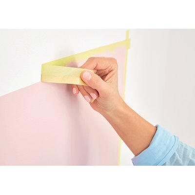Afplaktape tesa® Professional 25mx38mm geel