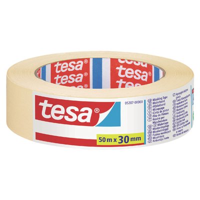 Afplaktape tesa® Economy 30mmx50m geel