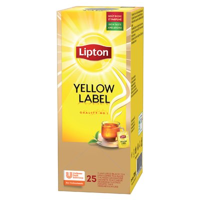 Thee Lipton yellow label 25x1.5gr