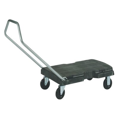 Transportkar Rubbermaid Triple Trolley inklapbaar 227kg zwart