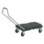 Transportkar Rubbermaid Triple Trolley inklapbaar 227kg zwart