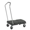 Transportkar Rubbermaid Triple Trolley inklapbaar 227kg zwart foto
