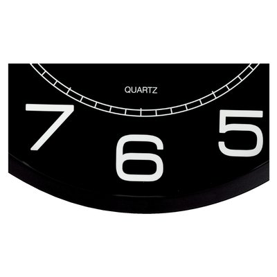 Pendule murale Unilux Mega Ø57,5cm noir