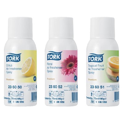 Luchtverfrisser Tork A1 Premium spray tropisch fruit 236051