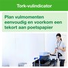 Poetspapier Tork M1 Advanced 1-laags 120m wit 100130 foto