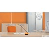 Wandklok Unilux Attraction Ø 22cm lichtgrijs/wit foto