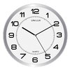 Wandklok Unilux Magnet Ø 30.5cm lichtgrijs/wit foto