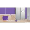 Wandklok Unilux Magnet Ø 30.5cm lichtgrijs/wit foto