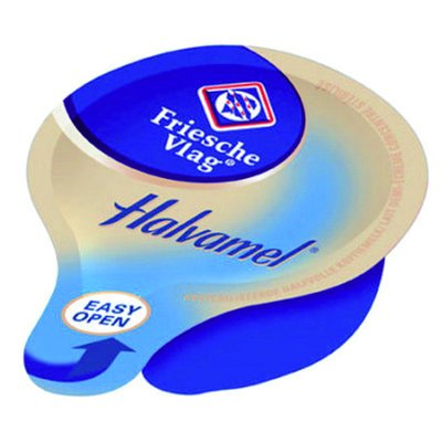 Koffiemelk Friesche vlag halvamel 7ml 10 cups