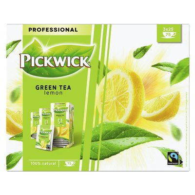 Thé vert Pickwick Fair Trade lemon 25x 1,5g