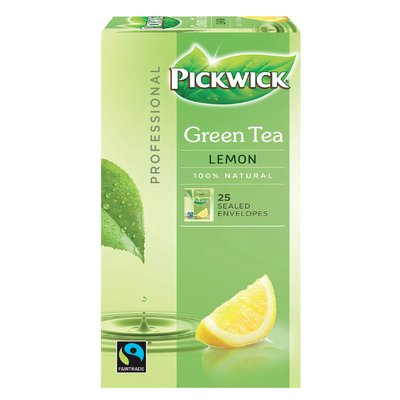 Thé vert Pickwick Fair Trade lemon 25x 1,5g