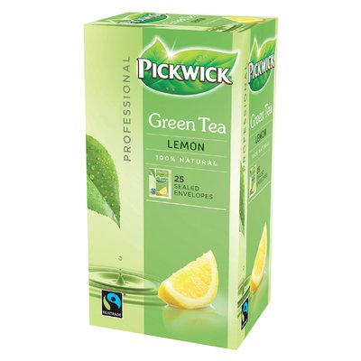 Thé vert Pickwick Fair Trade lemon 25x 1,5g
