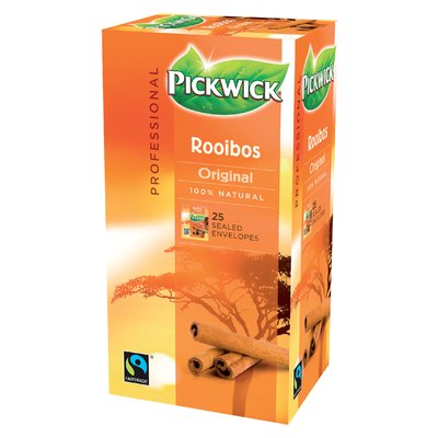 Thee Pickwick Fair Trade rooibos 25x1.5gr