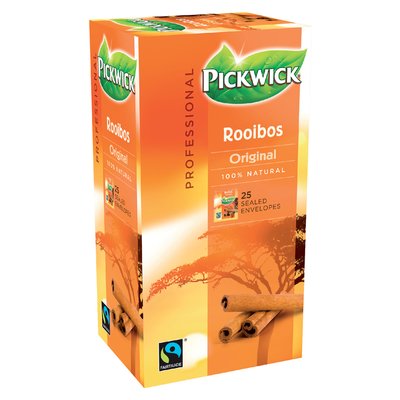 Thee Pickwick Fair Trade rooibos 25x1.5gr